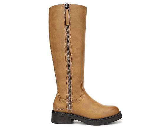Blowfish Malibu Women's Venice Tall Zip Tall Boots - Daisy Faux Leather