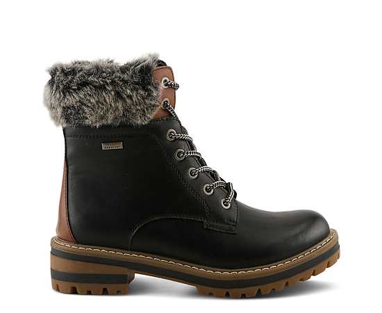 Patrizia Women's Canario Water-Resistant Fur Lined Winter Boots - Black multi