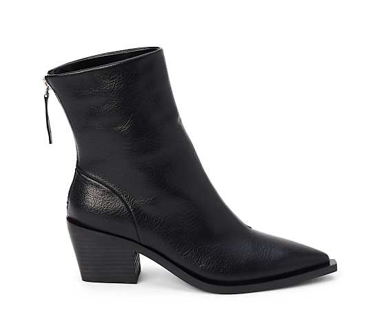 Coconuts by Matisse Matteo Pointed-Toe Block-Heel Boots - Black