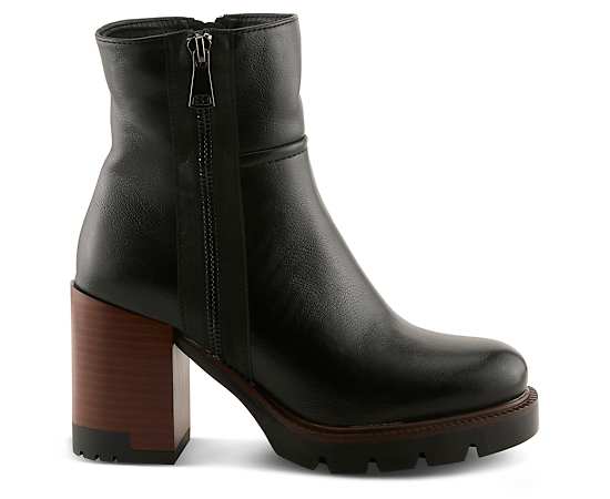 Womens Patrizia Rachana Block Heel Ankle Boots