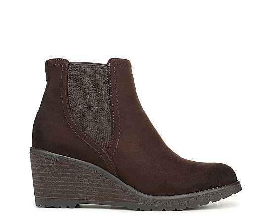 DR. SCHOLL'S-WOMENS CAMDEN WEDGE BOOTIE
