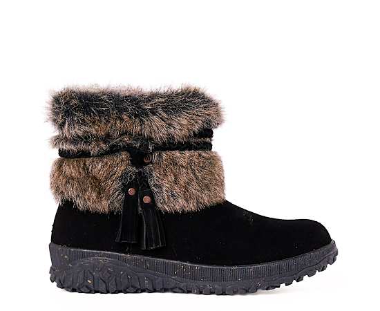 MINNETONKA-WOMENS EVERETT 2 FUR BOOT