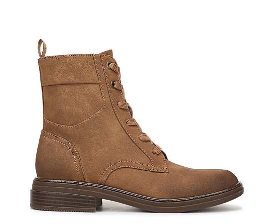 Naturalizer Women's Legend Zipper Short Boots - Tan Faux Leather