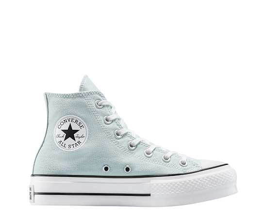 WOMENS CHUCK TAYLOR ALL STAR LOW TOP PLATFORM SNEAKER - WHITE