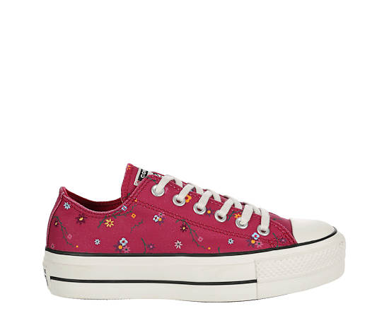 WOMENS CHUCK TAYLOR ALL STAR LOW TOP PLATFORM SNEAKER