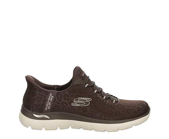 WOMENS SLIP-INS ARCH FIT SUMMITS RUNNING SHOE