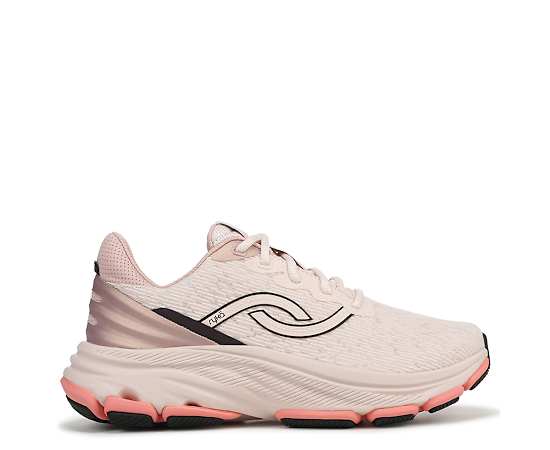 Ryka Women's Devotion X Max 2 Lace-Up Walking Sneakers - Shell Pink Mesh Fabric