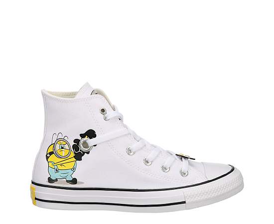 CONVERSE-UNISEX CHUCK TAYLOR ALL STAR HIGH TOP MINIONS SNEAKER