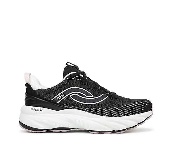Rykä Womens RYKÄ Distance Lx Wide - Running Shoes - Black Size 11.0