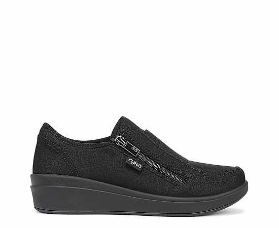 RYKA-WOMENS LOUNGE ZIP WALKING SNEAKER