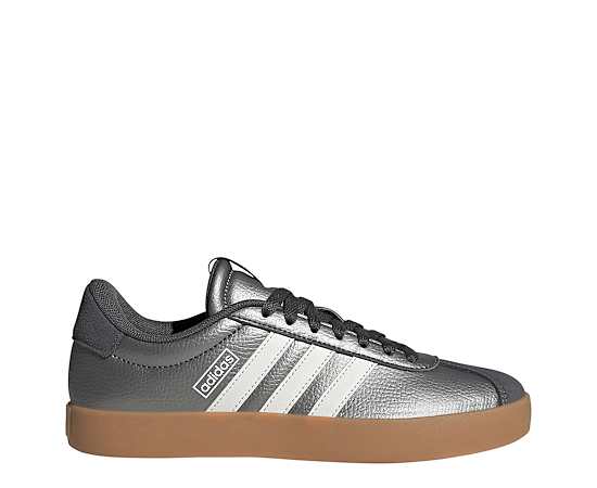 adidas VL Court 3.0 Shoes Iron Metallic 7.5 - Womens Originals Shoes