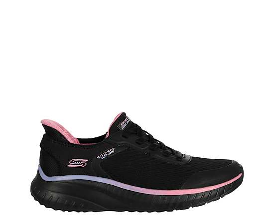 SKECHERS-WOMENS SLIP-INS SQUAD CHAOS SNEAKER