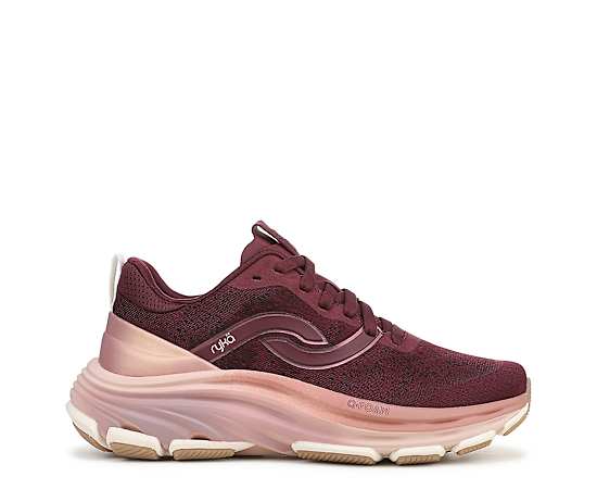 Ryka Premium Women's Dedicate Xtra Lx Lace-Up Sneakers - Windsor Red Mesh