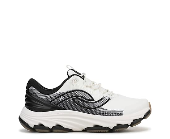 Ryka Devotion Ez 2 Walking Sneakers White Black Mesh 9.0 M Lightweight