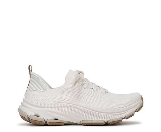 Ryka Women's Devotion Max Fuse Walking Lace-Up Sneakers - White Alyssum Mesh