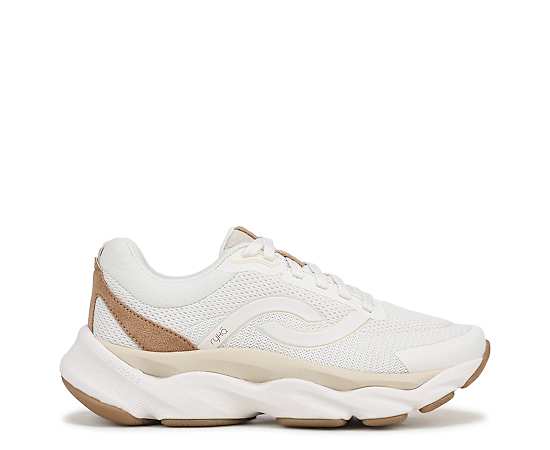Ryka Rezorb Max 2 Walking Sneakers White Alyssum Mesh 10.0 W Lightweight