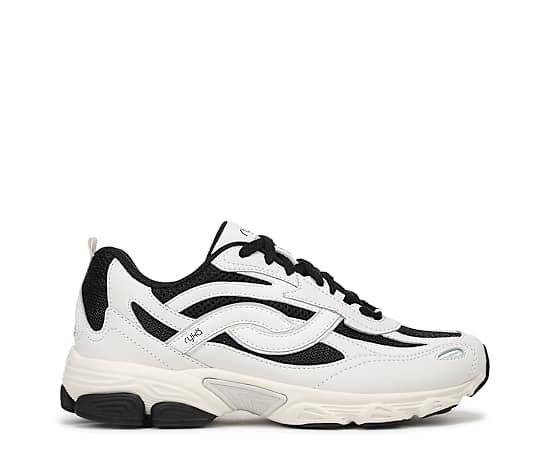 Ryka Ultimate X Sneakers Black Multi Suede/Mesh Fabric/suede/leather 7.5 M Lightweight