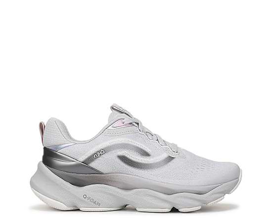 Ryka Premium Women's Elevate Lx Walking Lace-Up Sneakers - Vapor Gray Mesh