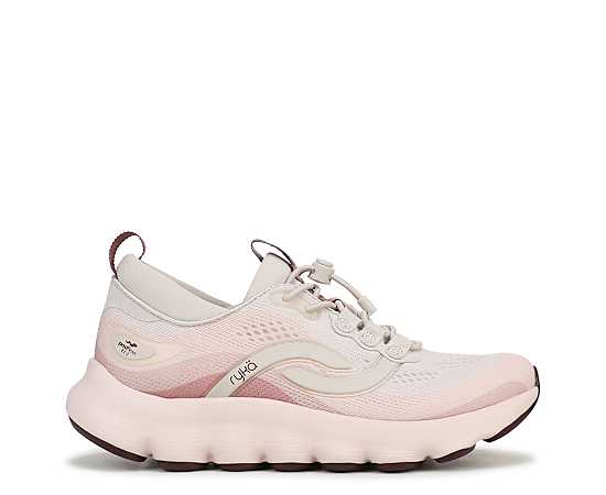 Ryka Women's Podflow Walking Toggle Athletic Sneakers - Snowline Ecru Mesh