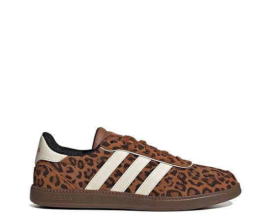 Adidas Women's Breaknet Sleek Casual Sneakers from Finish Line - Bronze, Cream White