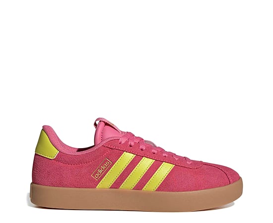 adidas VL Court 3.0 Shoes Lucid Pink 7 - Womens Originals Shoes