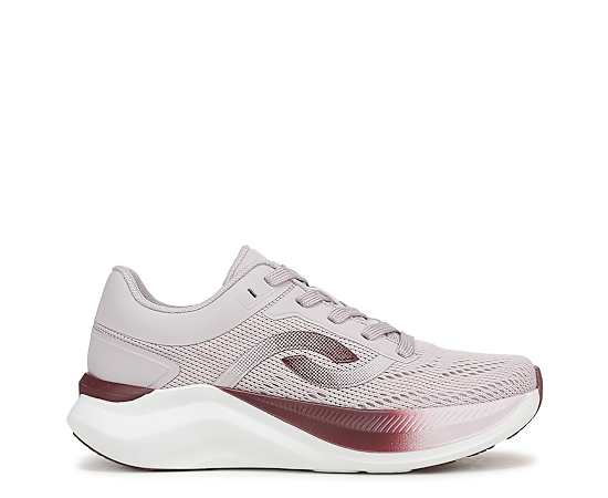 Ryka Convoy Walking Sneakers Lilac Grey Mesh 9.5 M Arch Support, Lightweight