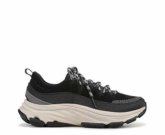 Ryka Devotion Max Luxe Walking Sneakers Black Suede Fabric/leather 12.0 M Lightweight
