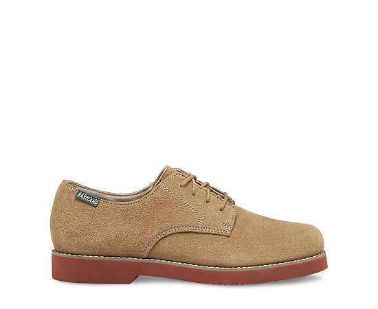 Eastland Men's Buck Plain Toe Oxfords Taupe Suede - Size: 13 D-Width