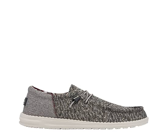 MENS WALLY KNIT SLIP ON SNEAKER