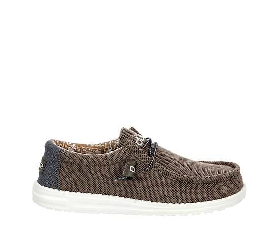 MENS WALLY KNIT SLIP ON SNEAKER