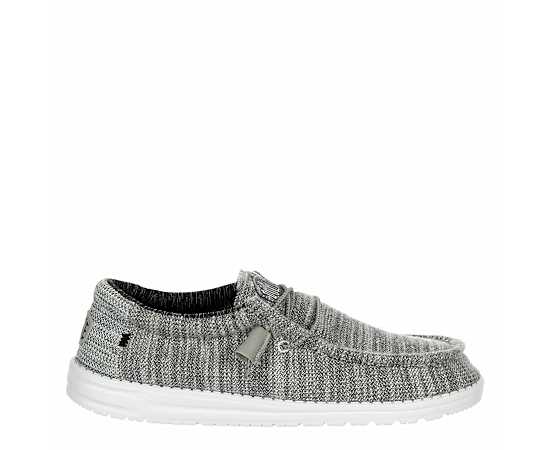 MENS WALLY KNIT SLIP ON SNEAKER