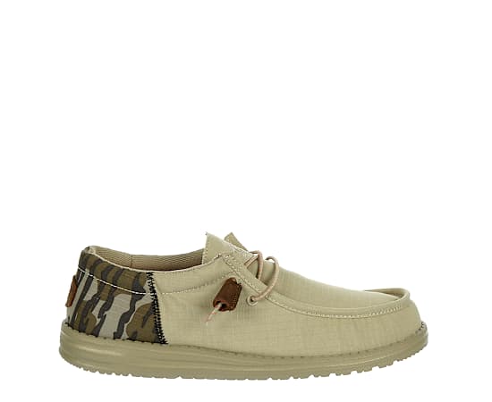 MENS WALLY MOSSY OAK SLIP ON SNEAKER