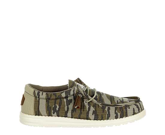 MENS WALLY MOSSY OAK SLIP ON SNEAKER