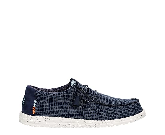 MENS WALLY KNIT SLIP ON SNEAKER
