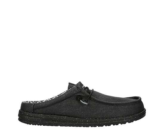 MENS WALLY SLIP CANVAS SLIP ON SNEAKERSNEAKER