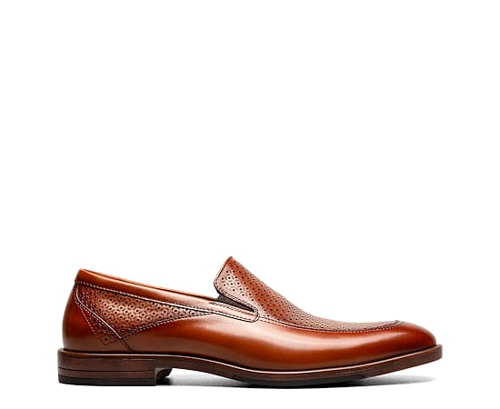 MENS AIDEN PERFORATED MOC TOE LOAFER