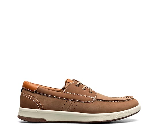 MENS CROSSOVER MOC TOE BOAT SHOE