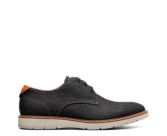 MENS VIBE CANVAS PLAIN TOE OXFORD