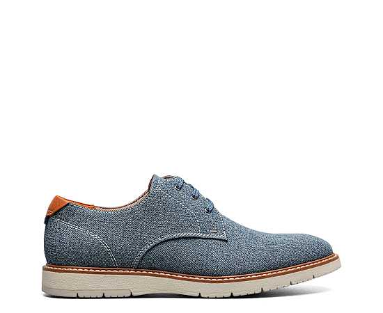 MENS VIBE CANVAS PLAIN TOE OXFORD