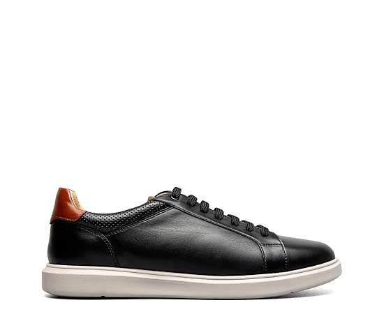 Florsheim Shoes Social Lace To Toe Sneaker Black w/White Size 14