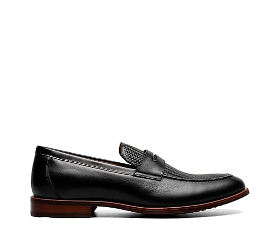MENS RUCCI  WEAVE MOC TOE PENNY LOAFER