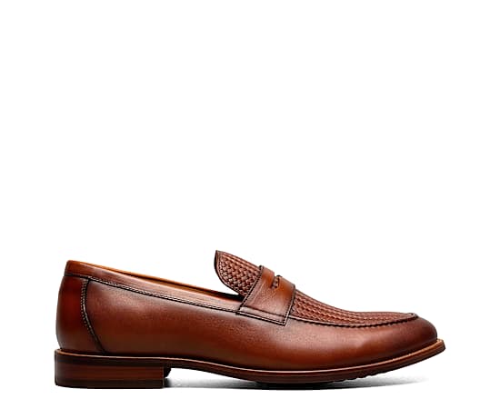 MENS RUCCI  WEAVE MOC TOE PENNY LOAFER