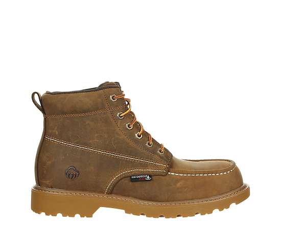 MENS FLOORHAND MOC STEEL TOE WORK BOOT