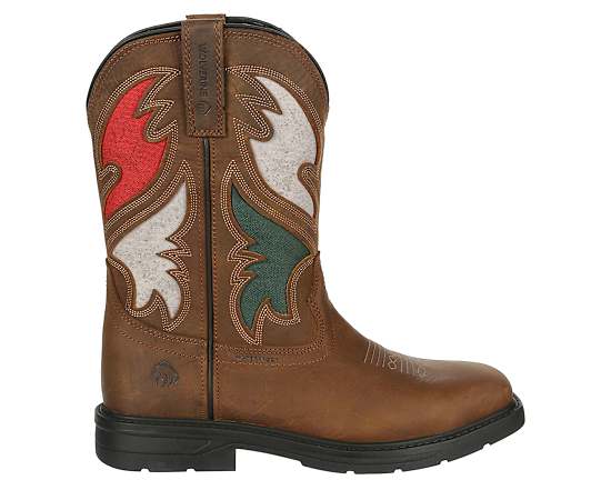 MENS RANCHER MEXICO STEEL TOE WORK BOOT