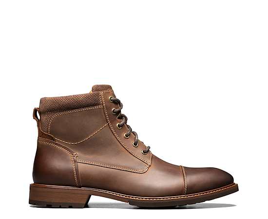 MENS CHALET CAP TOE LACE-UP BOOT