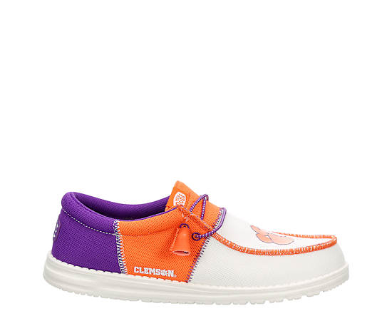 MENS WALLY TRI CLEMSON SLIP ON SNEAKER