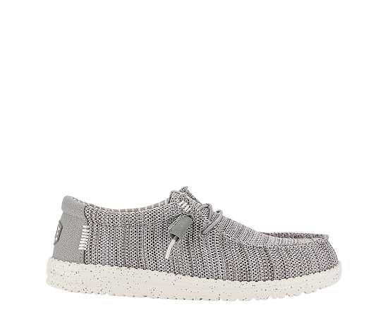 MENS WALLY KNIT SLIP ON SNEAKER