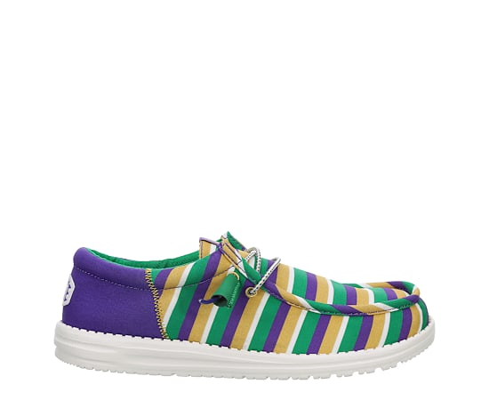 MENS WALLY MARDI GRAS SLIP ON SNEAKER