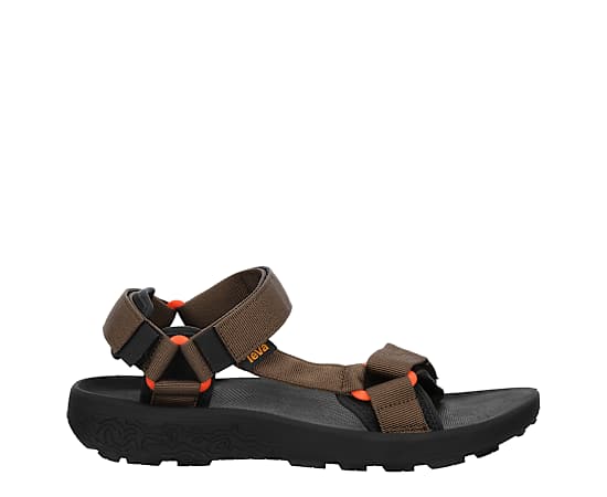 WOMENS MIDFORM UNIVERSAL PLATFORM OUTDOOR SANDAL - BLACK