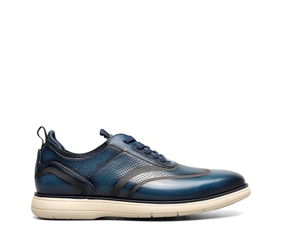 MENS EDGEWOOD WINGTIP ELASTIC LACE OXFORD